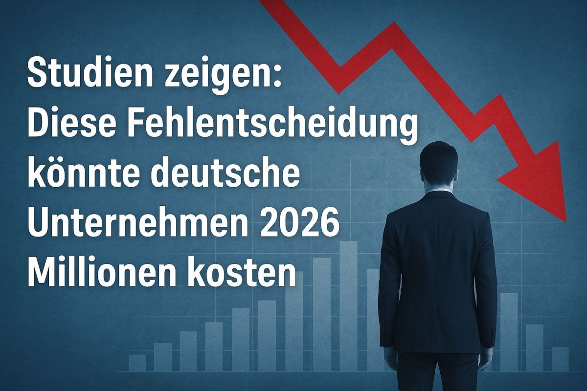Studien zeigen: Diese Fehlentscheidung könnte deutsche Unternehmen 2026 Millionen kosten
