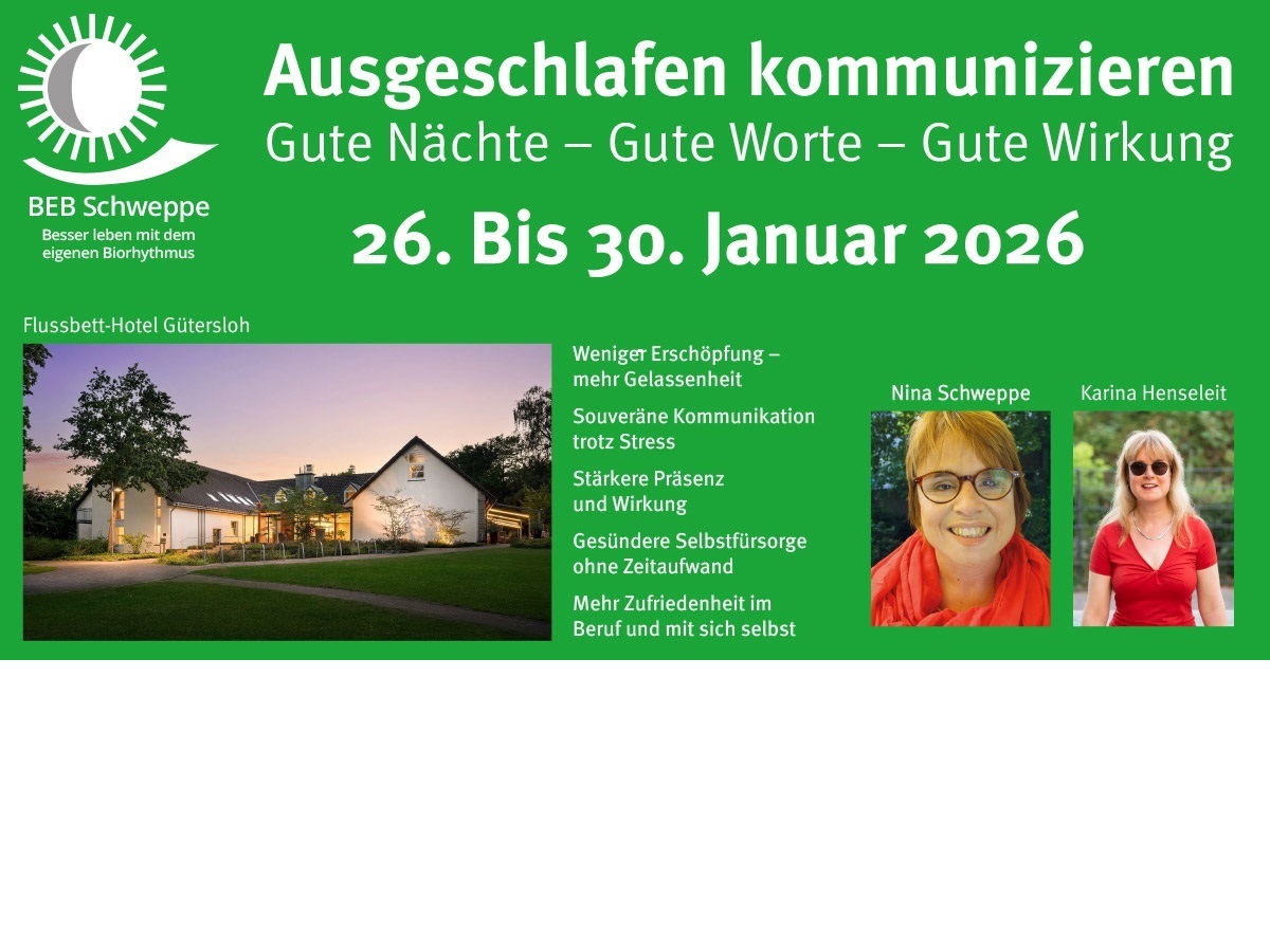 Erst schlafen, dann sprechen – Warum Regeneration die beste Rhetorik ist Erst schlafen, dann sprechen – Warum Regeneration die beste Rhetorik ist