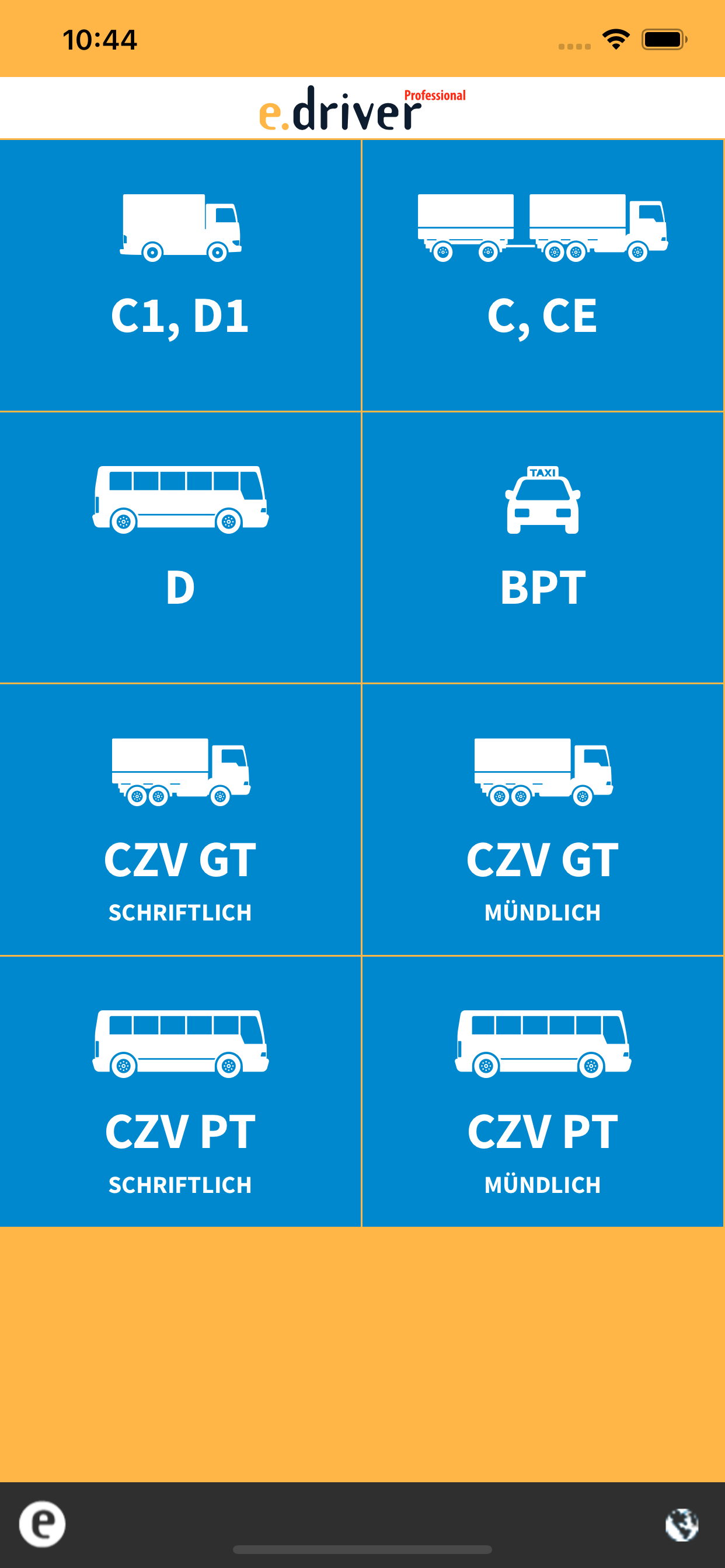 e.driver Professional – BPT Prüfung Code 121