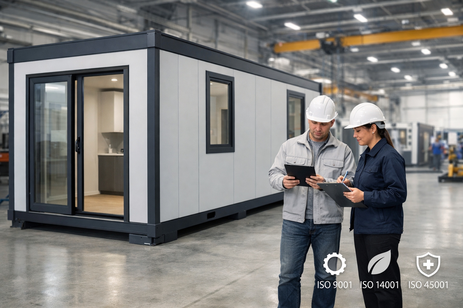 KB Container schließt erfolgreiche ISO 9001, ISO 14001 und ISO 45001 Zertifizierungen ab.