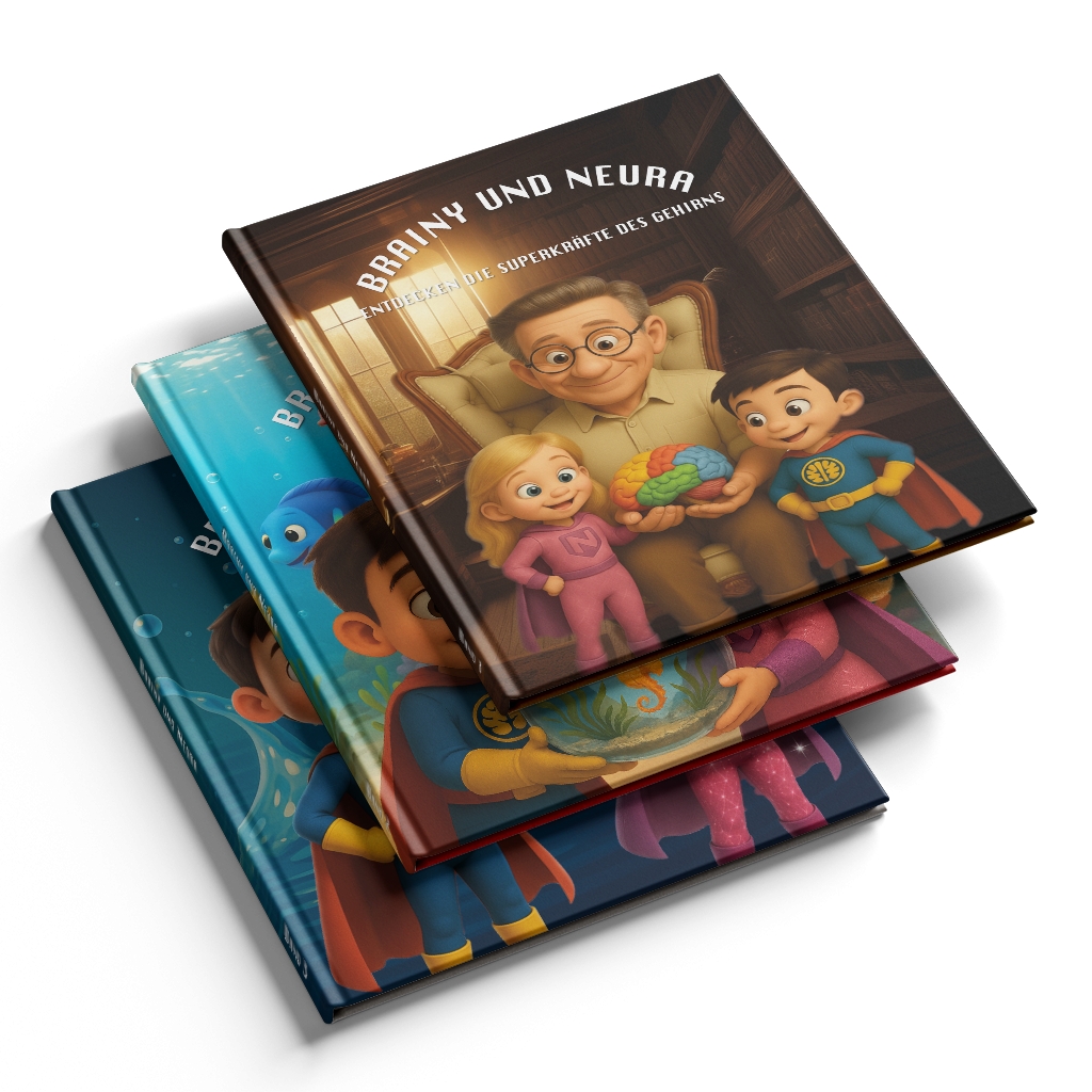 Wenn Superhelden BRAINY und NEURA ins Gehirn reisen