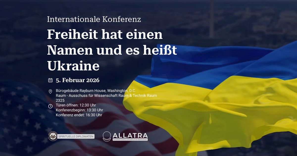 Mark Burns und ALLATRA rufen US-Kongress zur Einheit für Ukraine-Wiederaufbau auf