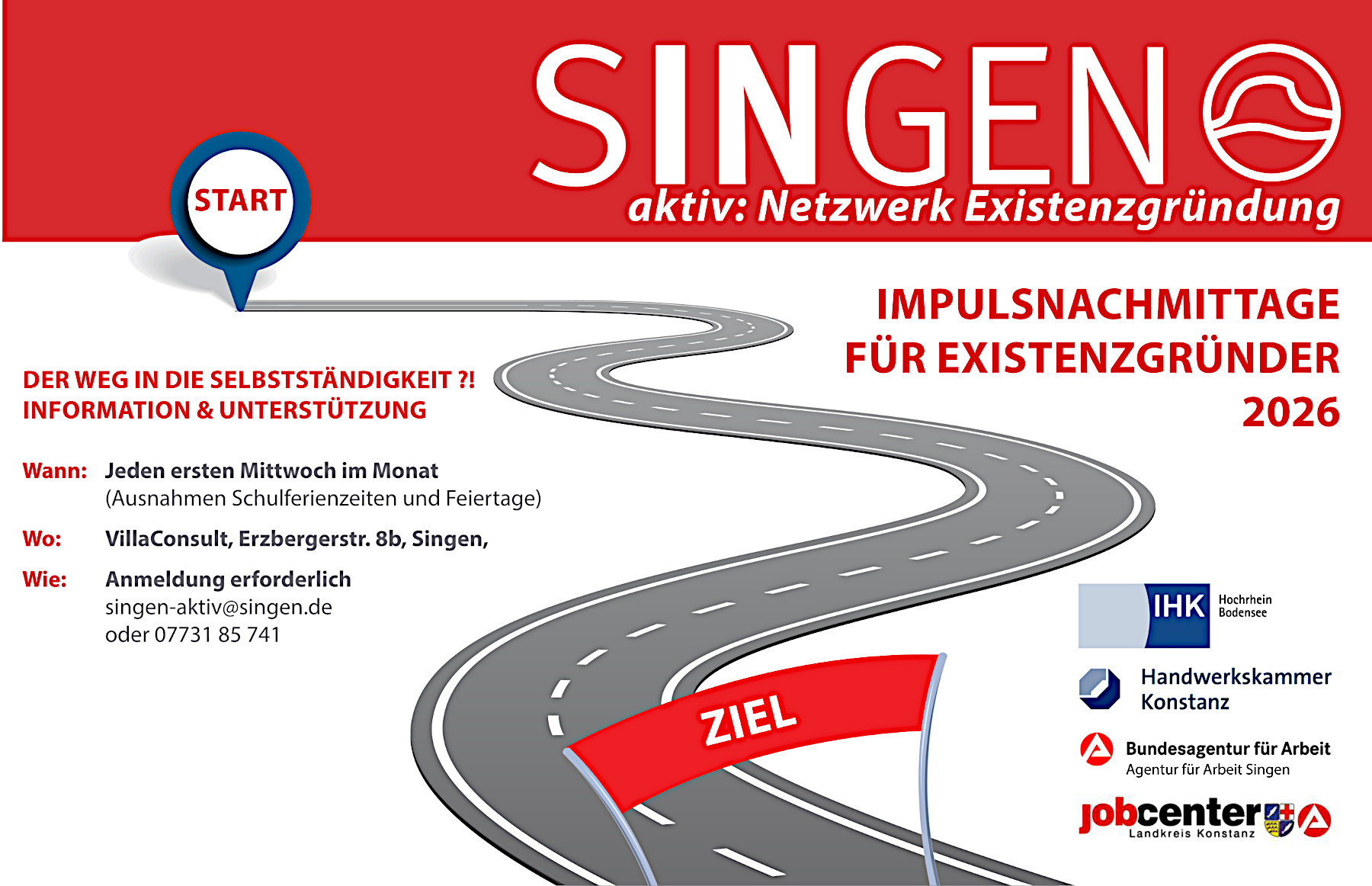Impulsnachmittage 2026: Gründungswissen für den Hegau