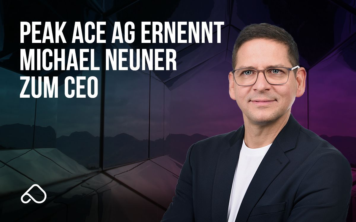 Peak Ace AG ernennt Michael Neuner zum CEO