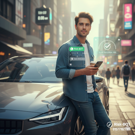 Blechschaden ohne Nervenzusammenbruch: Risk-BOT regelt das jetzt per WhatsApp