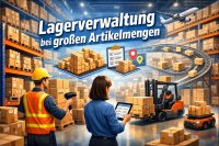 Lagerverwaltung bei großen Artikelmengen