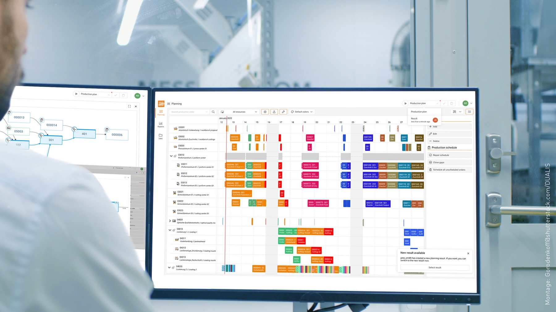 Mit DUALIS ERP-Daten ohne Medienbrüche in die Produktionsplanung überführen