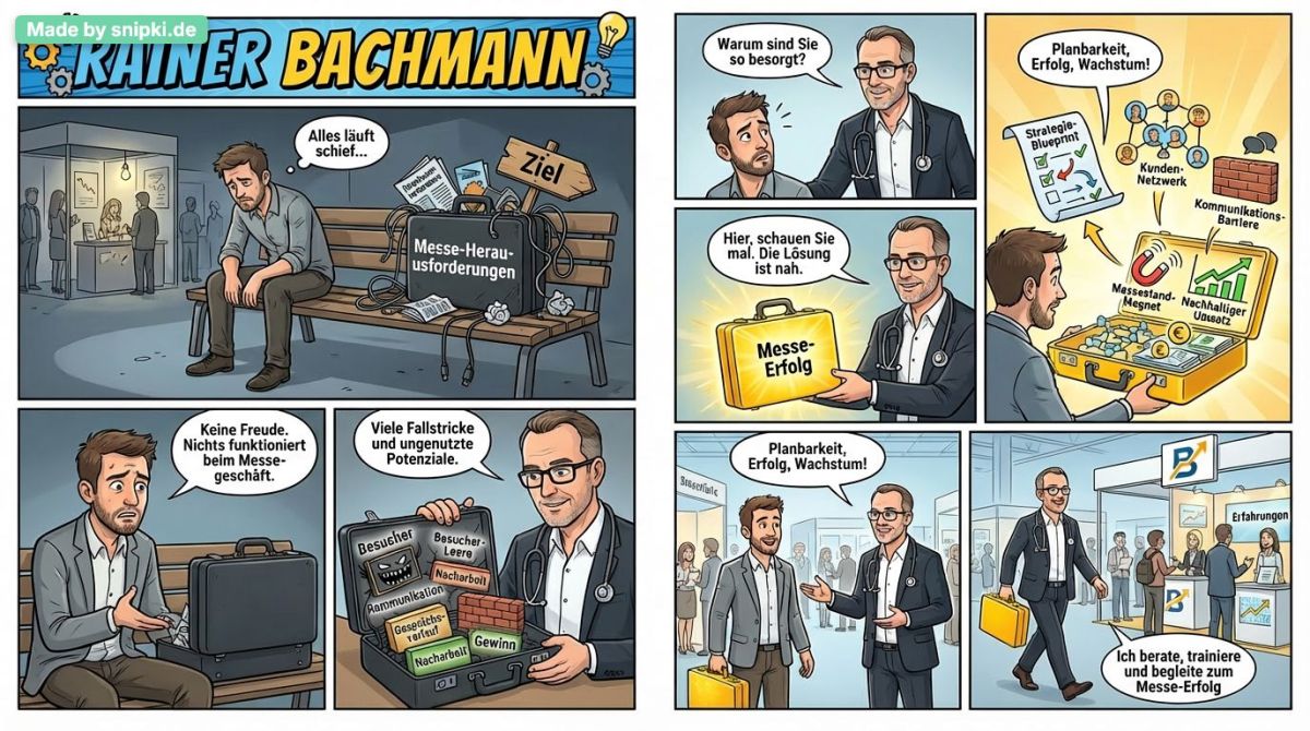 Messe-Doktor bringt 5-R-Methode in den Mittelstand: Struktur für wirksamere Messeauftritte