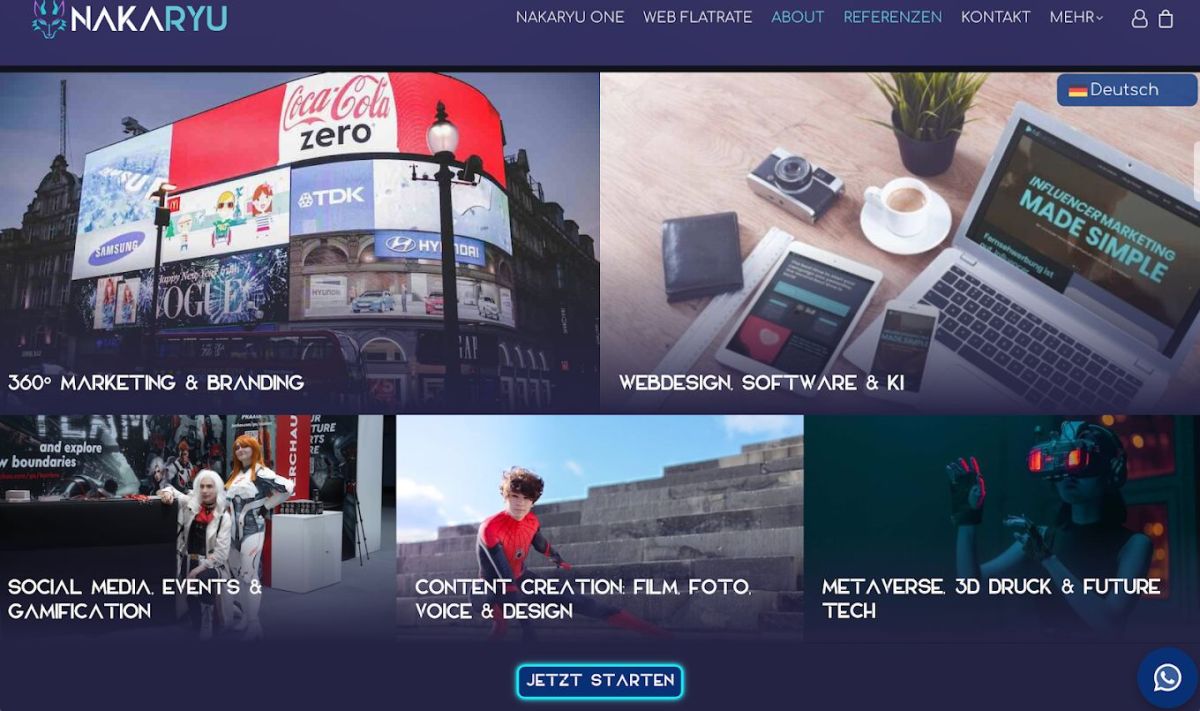 Nakaryu stärkt regionale KMU: Digitalagentur aus Nürnberg bietet Websites, Online-Marketing & Social Media