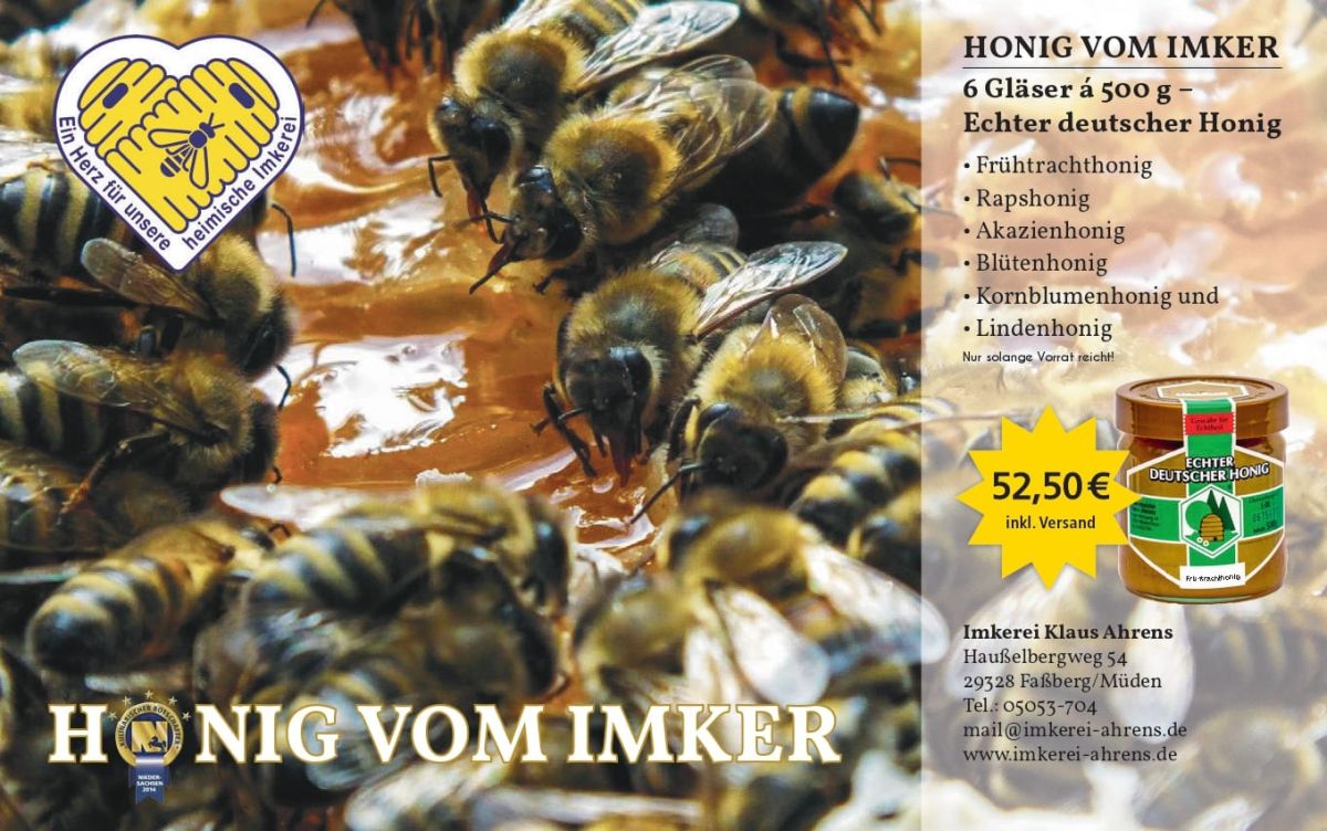 Imkerei Ahrens Deutscher Honig was uns antreibt mit der Berufsimkerei weiterzumachen!