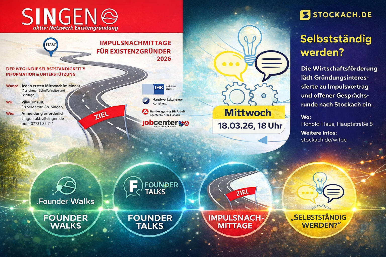 Neue Gründungsformate  in der Region Hegau-Bodensee