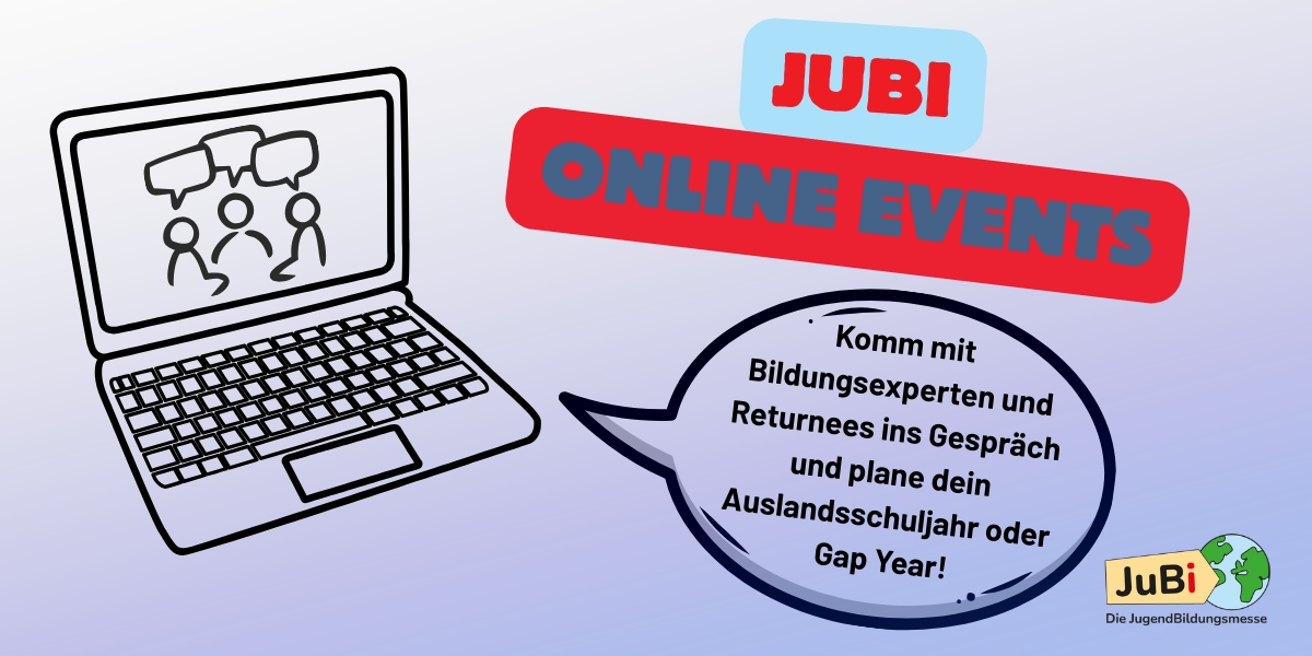 Beratung zu Auslandsaufenthalten aus erster Hand bei den JuBi-Online-Events