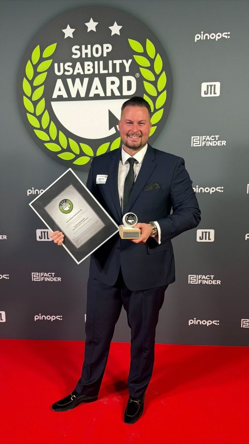 Flaschenland gewinnt Shop Usability Award 2026 für „Best B2B Commerce Experience“