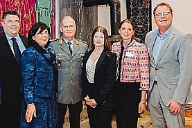 Gnadentaler Unternehmertisch mit Brigadegeneral Hans-Dieter Müller: „Die Bundeswehr ist in der Mitte der Gesellschaft angekommen.“