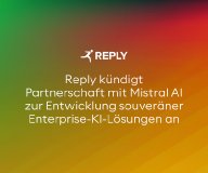 Reply und Mistral AI bündeln Kräfte für souveräne und maßgeschneiderte KI-Lösungen