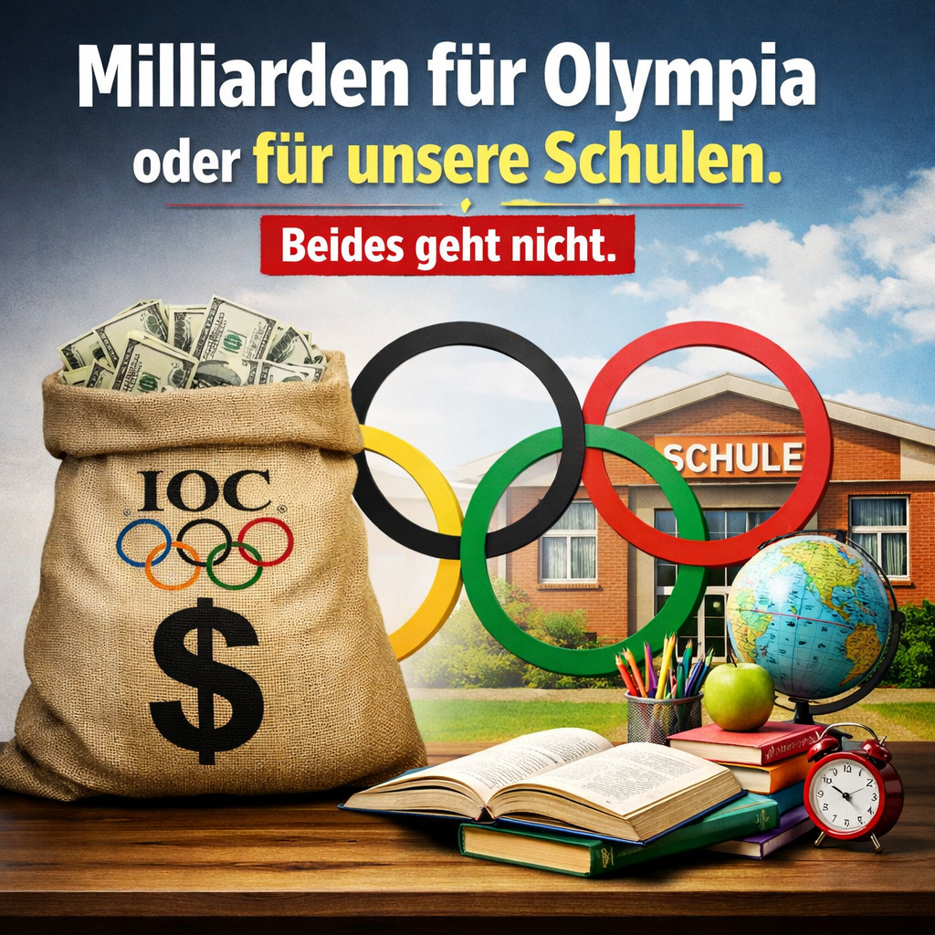 ÖDP NRW lehnt Olympiabewerbung ab: „Gewinne fürs IOC, Risiken für unsere Kommunen“