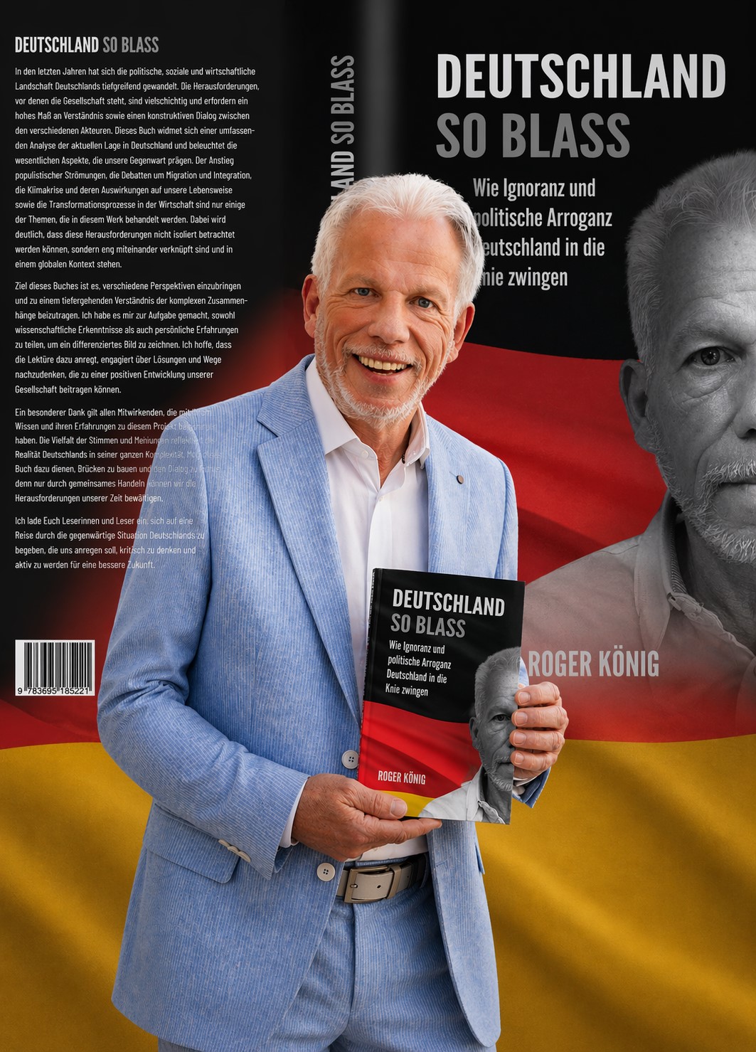 Zwischen persönlichem Schicksal und gesellschaftlicher Analyse: Roger König gibt Einblicke in „Deutschland so blass“