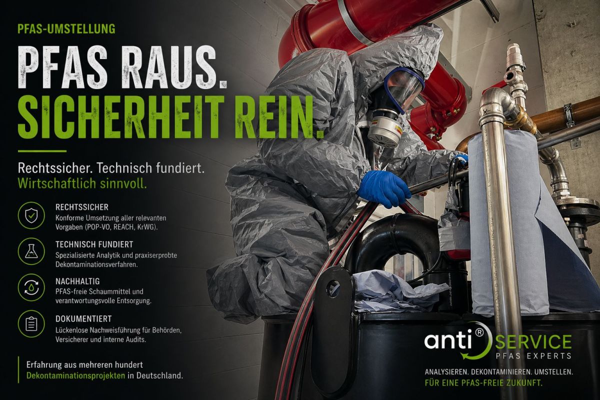 PFAS-Umstellung in Feuerlöschanlagen: Regulatorische Realität, Entsorgungslogik und technische Bewertung