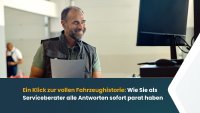 Ein Klick zur vollen Fahrzeughistorie