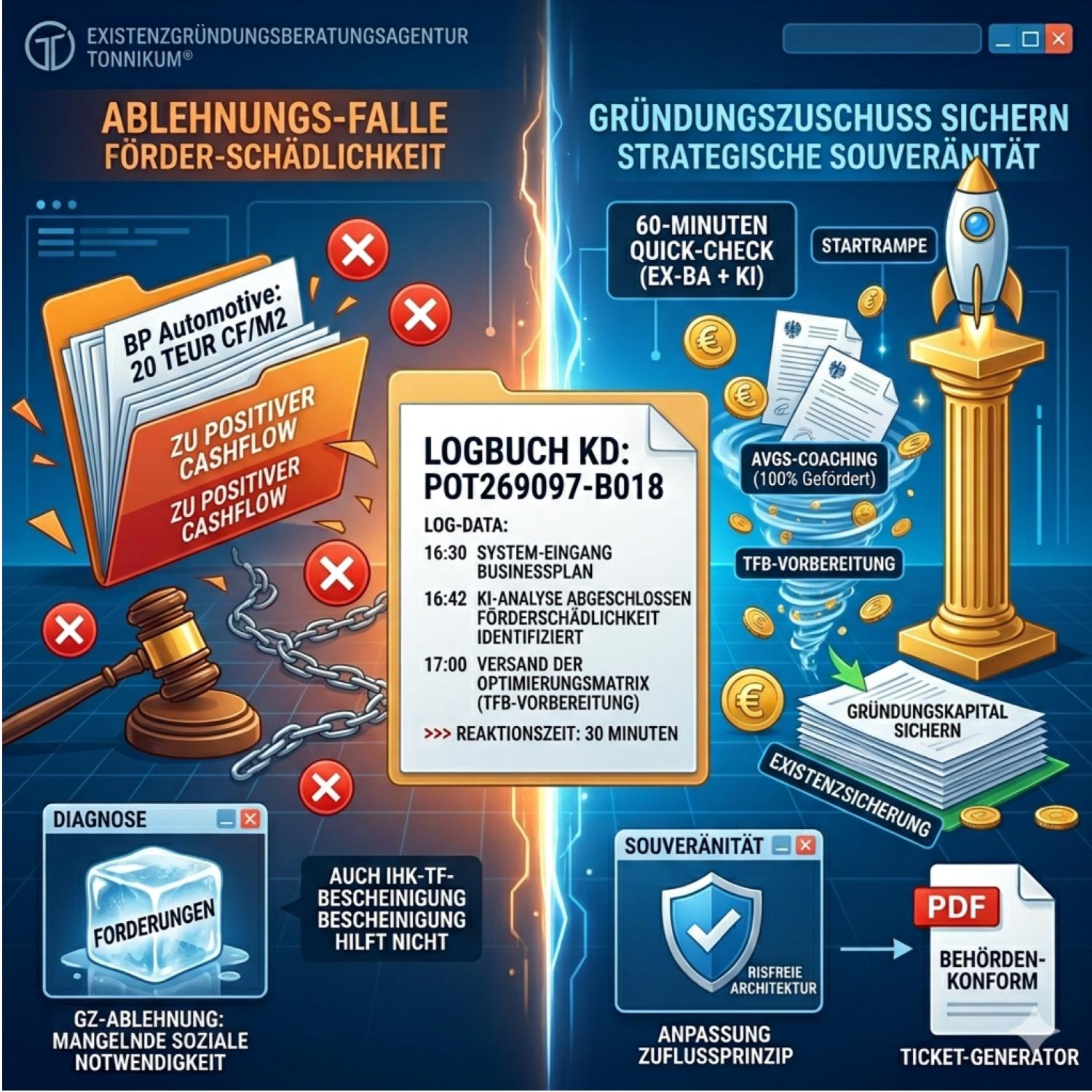 19.500 Euro Gründungszuschuss gerettet: Markus Tonn warnt vor der „Erfolgs-Falle“ bei Businessplänen