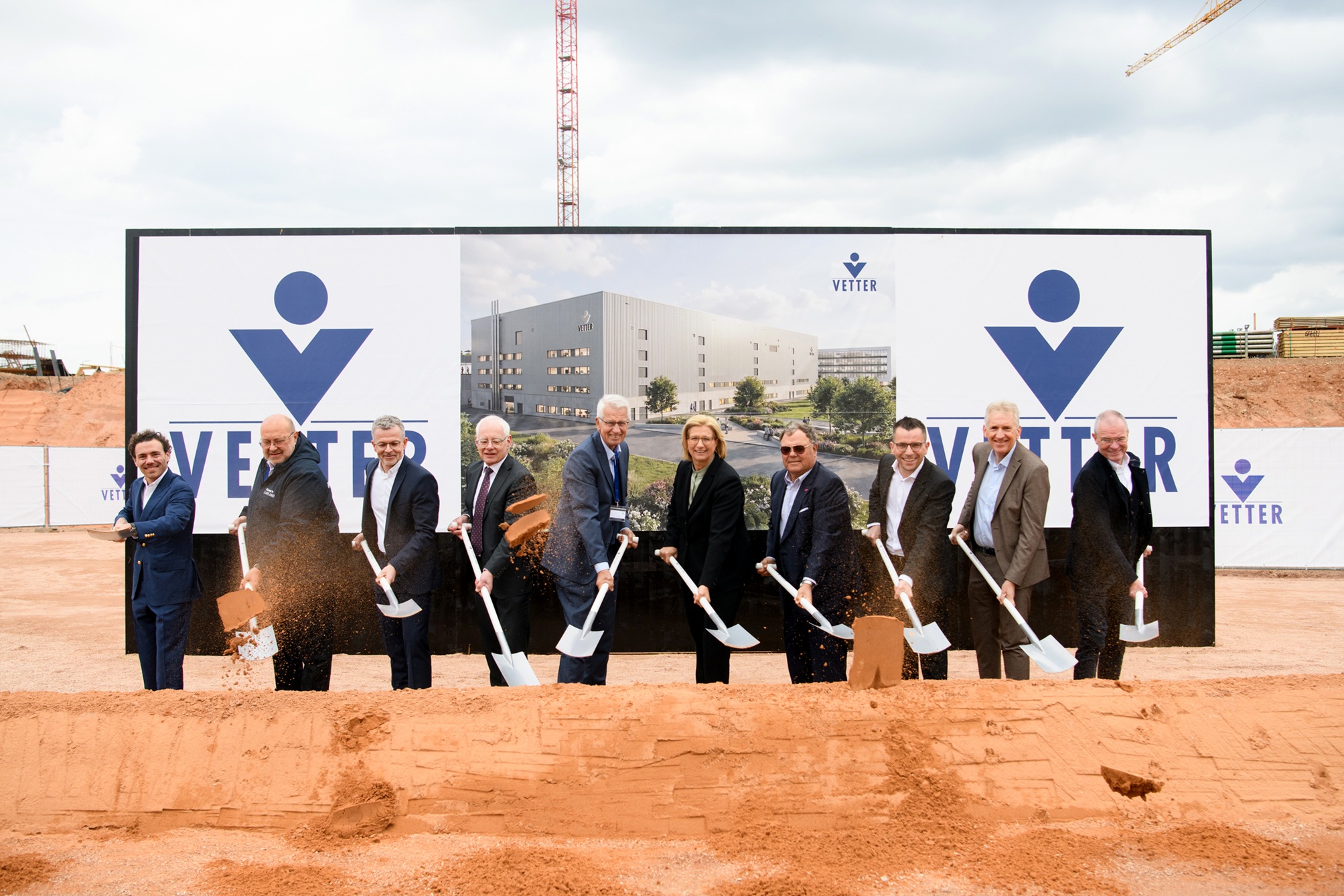 Vetter startet Bau des neuen Produktionsstandorts in Saarlouis