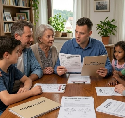Patchwork-Familie im komplizierten Erbrecht