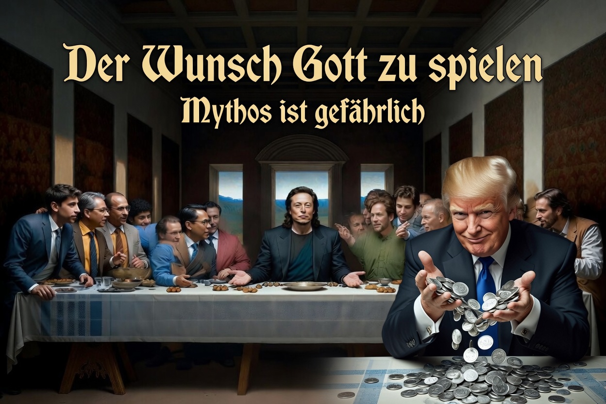Der Wunsch Gott zu spielen oder „Mythos ist gefährlich“