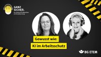 KI im Arbeitsschutz: Unterstützung statt Ersatz