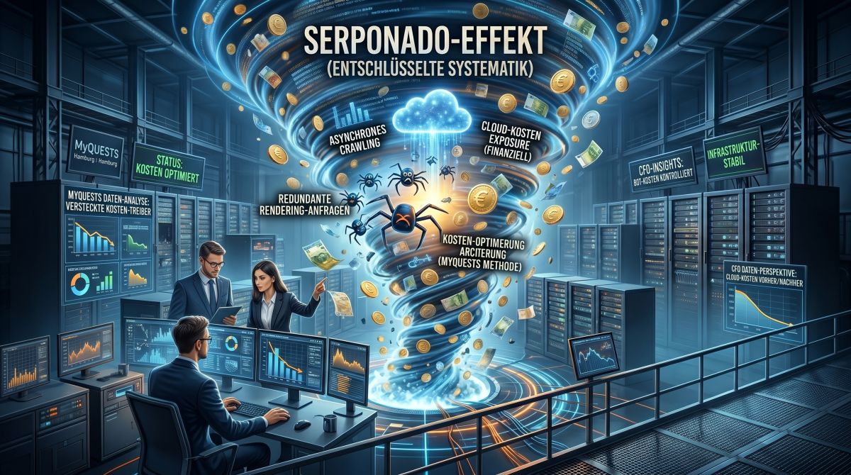 Serponado-Effekt treibt durch Suchmaschinen-Bots heimlich die Cloud-Kosten in die Höhe