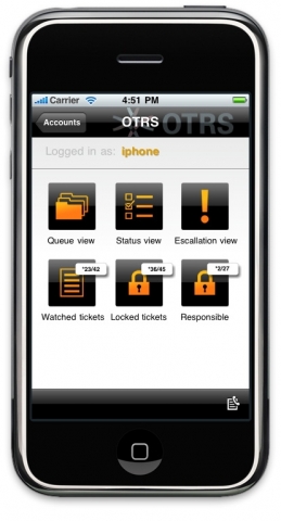 OTRS macht mobil: Service-Management-Lösung OTRS Help Desk für iPhone und iPad