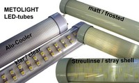 Sichere LED-Röhren als Ersatz für Leuchtstoffröhren,