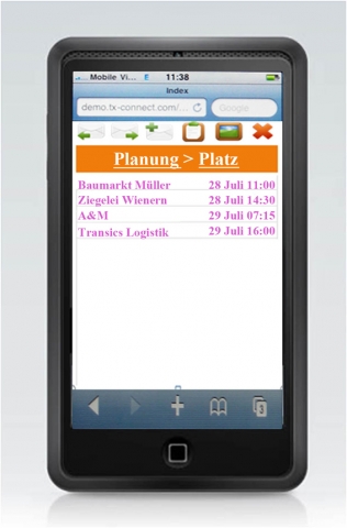 Transics stellt mobiles Subunternehmerportal vor (IAA Nutzfahrzeuge, Halle 24, Stand D11)