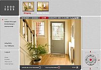 Videoüberwachung im Internet zur Kontrolle der Wohnung