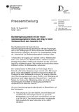 Bundesregierung macht mit der neuen Gasnetzzugangsverordnung den Weg für mehr Wettbewerb auf dem Gasmarkt frei