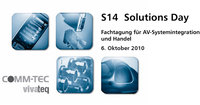 S14 Solutions Day – Die AV-Branche trifft sich am 6. Oktober 2010 in Uhingen