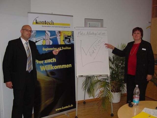 „Inhouse-Schulung“der Agentur für Arbeit bei der kontech GmbH