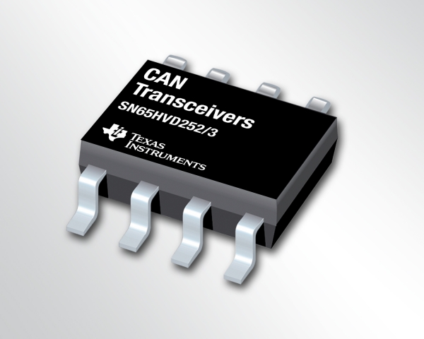 TI stellt branchenweit ersten DeviceNet?-kompatiblen 5-V-CAN-Transceiver vor