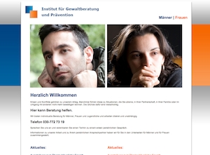 Gewaltberatung Berlin online auf TYPO3