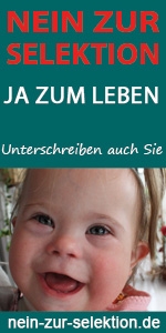 Aktion Nein zur Selektion – Ja zum Leben