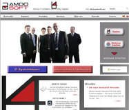 Neues Design, bessere Führung mehr Funktionalitäten – die neue AmdoSoft Webseite
