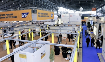 Steeb konfiguriert SAP-Lösungen live auf der Messe