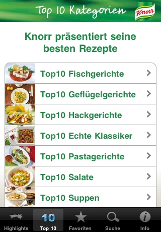 APPetit auf Knorr Gerichte