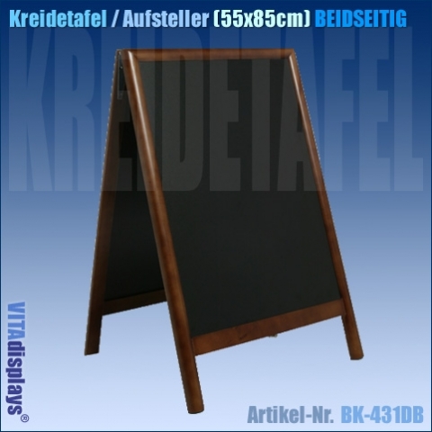 Kreative Werbung mit neuen Kreidetafeln von VITAdisplays®