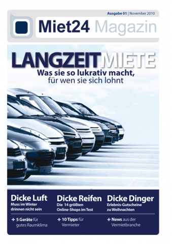 Miet24 Magazin gestartet Miet24 Magazin gestartet