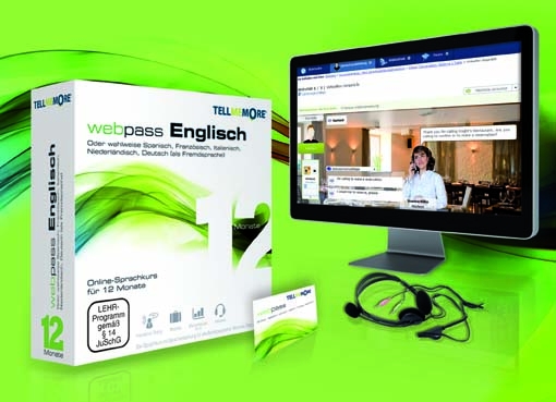 Innovation auf dem Sprachlernmarkt: Online-Kurs im Baukastensystem“Tell Me More Webpass“ermöglicht absolut individuelles Lernen