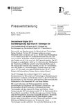 Deutschland Digital 2015 / Bundesregierung legt neue IKT-Strategie vor