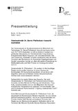 Staatssekretär Dr. Bernd Pfaffenbach besucht Australien