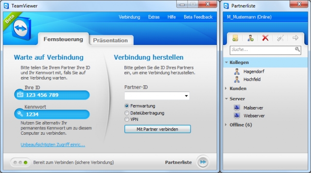 TeamViewer 6 steht in den Startlöchern