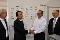 setron und Dominant Opto Technologies(TM)  unterzeichnen Franchisevertrag
