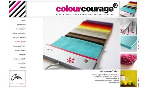 Die mp groupübernimmt den Launch der neuen Website www.colourcourage.com von Lars Contzen.